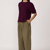 Boyfriend Pant - Olive Corduroy