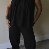 Dimitri Woven Silk Pant