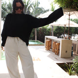 Dimitri Woven Silk Pant