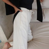 Dimitri Woven Silk Pant