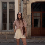 Oliver Raw Silk Short