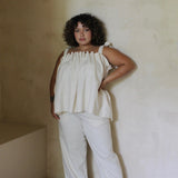 Dimitri Woven Silk Pant