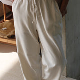 Dimitri Woven Silk Pant