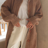 Martie Knitted Suri Alpaca Coat