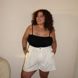 Oliver Raw Silk Short