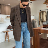 Reworked Vintage Button-Back Blazer, No. 27