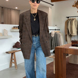 Reworked Vintage Button-Back Blazer, No. 27