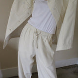 Maddox Woven Silk Chore Coat