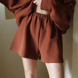 Chloe Rippled Cotton Short