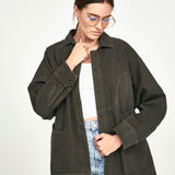 Teton Jacket in Black Olive
