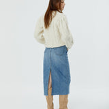 Fisher Puff-Sleeve Pullover