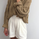 Oliver Raw Silk Short