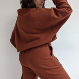 Franklin Rippled Cotton Sweatpant