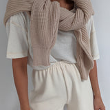 Chloe Rippled Cotton Short