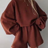 Margot Rippled Cotton Cropped Sweatshirt