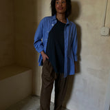 Lena Silk Canvas Pant