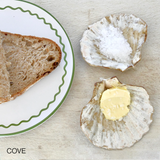 Ceramic Scallop Shell Dish, Cove