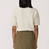Classic Mini Skirt - Olive Corduroy