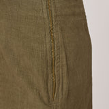 Classic Mini Skirt - Olive Corduroy