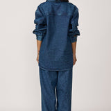 Boyfriend Shirt - Washed Denim