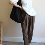 Lena Silk Canvas Pant