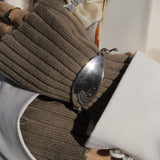 Bold Vintage Sterling Silver ID Bracelet