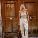 Dimitri Woven Silk Pant