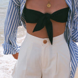 Oliver Raw Silk Short