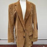 70s Woodmere corduroy blazer with suede elbow patches