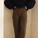 Lena Silk Canvas Pant