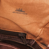 Vintage Ape Regina leather bucket bag. Made in Italy