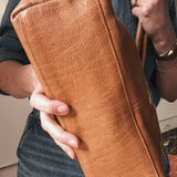 80s Jordache leather satchel