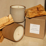 Palo Santo, Juniper, & Cedarwood Soy Candle