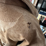 90s Italian Stone designs suede patchwork jacket