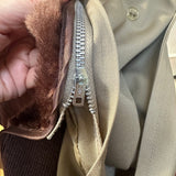 Vintage Botany 500 trench with zip out faux fur lining. Made in the USA