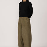 Boyfriend Pant - Olive Corduroy