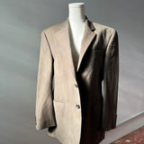 90s Lauren by Ralph Lauren brown wool blazer