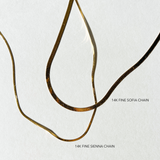 14k Fine Sienna Chain