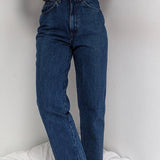 Vintage Chic Dark Wash Denim