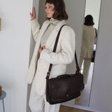 Vintage Coach Chestnut Leather Briefcase