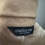 90s Claiborne Carmel Hair blazer. Made in Korea