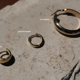 14k Fine Chloe Mini Huggie Hoops