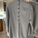 Reworked Vintage Button-Back Blazer, No. 3
