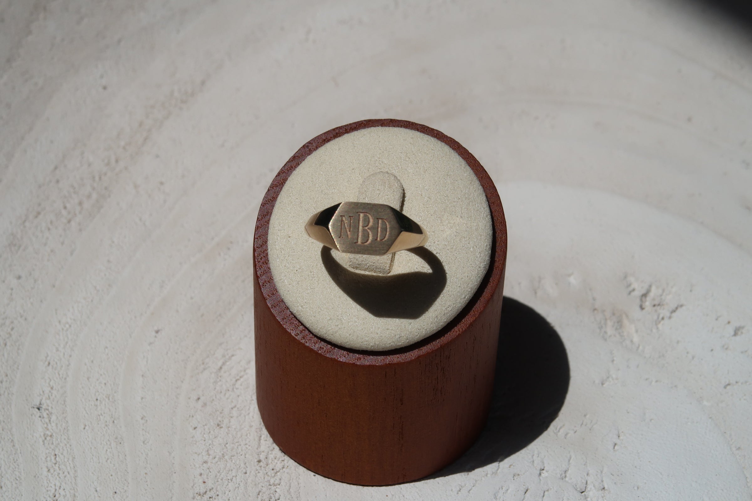 14k Fine James Signet Ring — STUDIO SAMPLES