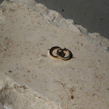 14k Fine Textured Colette Hoops