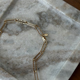 14k Fine Textured Marlowe Link Chain