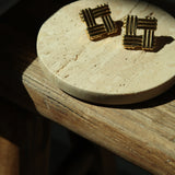 Billie Square Earrings