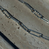 Marlowe Link Set, Textured 925 Sterling Silver
