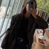 Reworked Vintage Contrast Blazer, No. 16