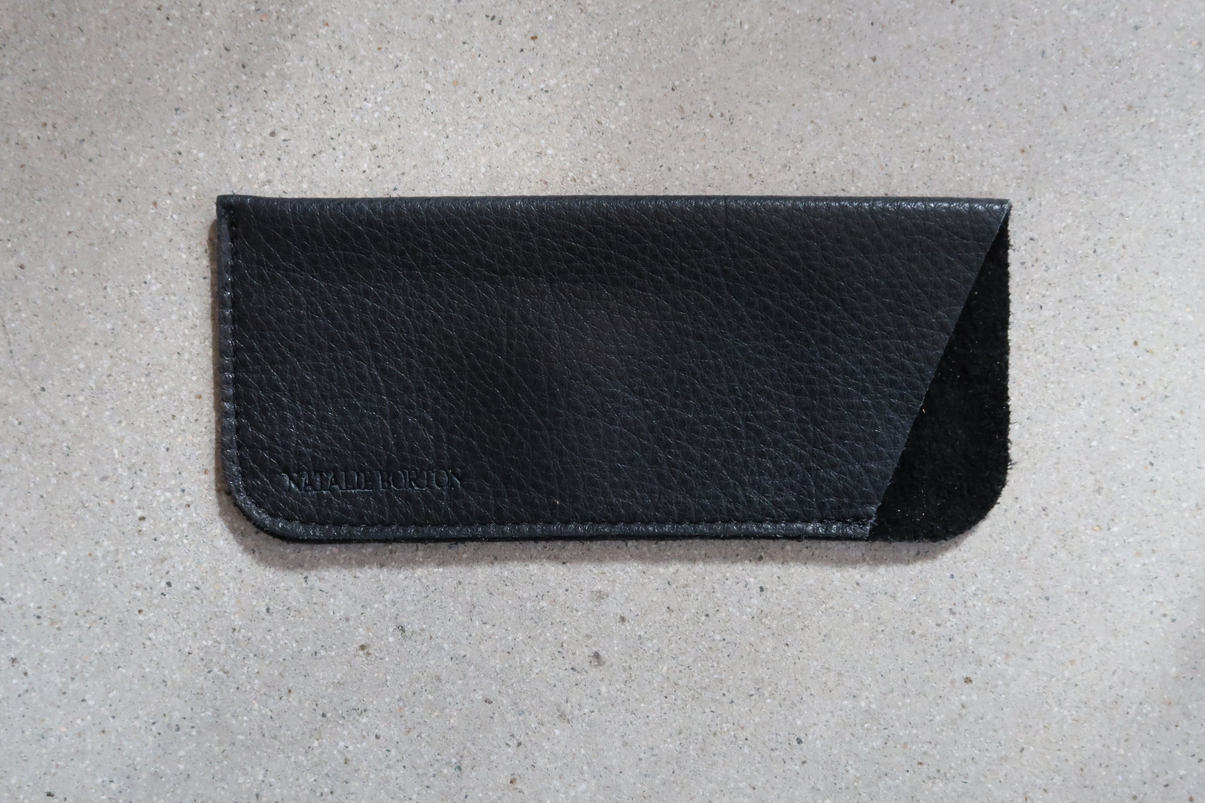 Deadstock Leather Sunglasses Pouch